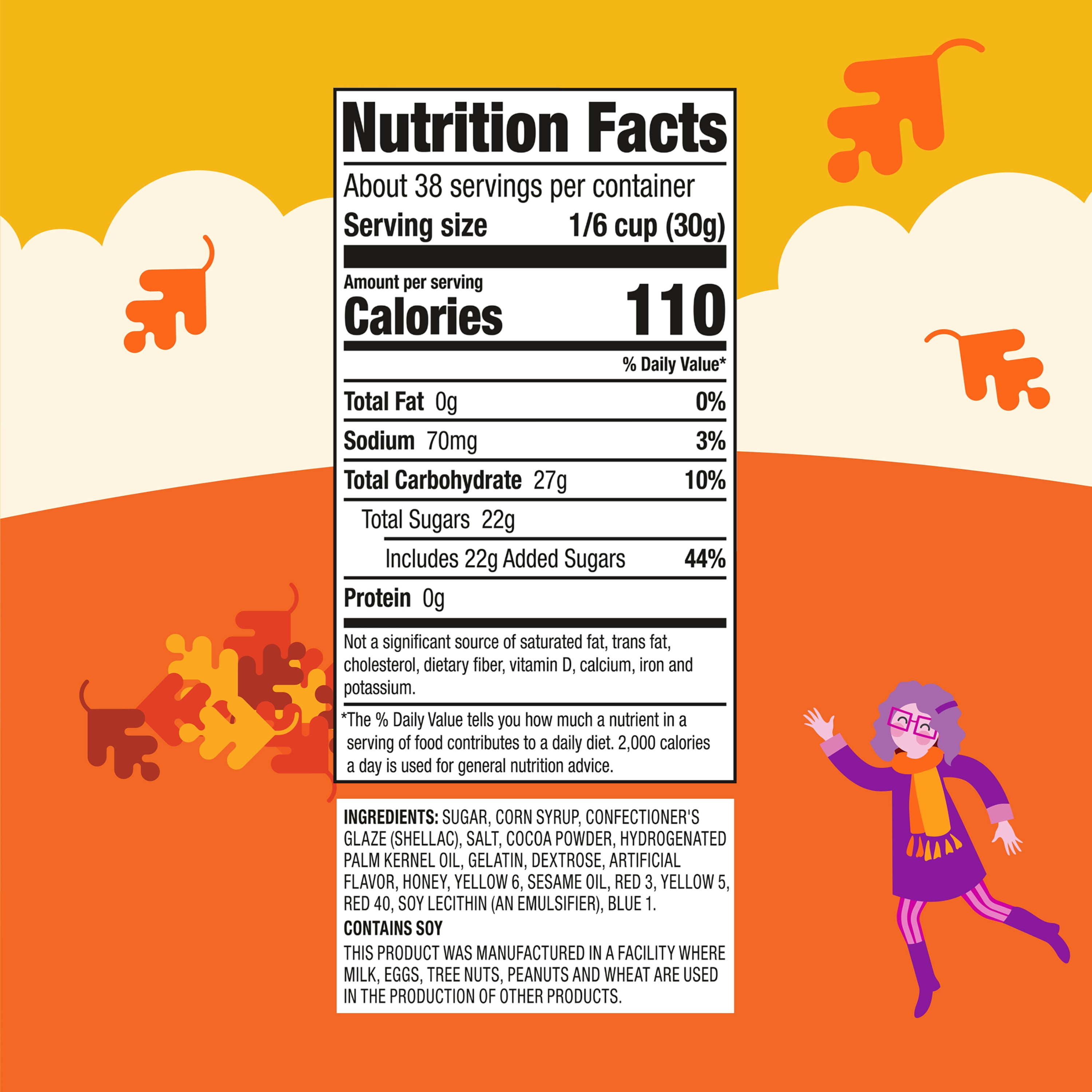 (3 pack) Brach's Assorted Flavors Autumn Mix Candy, Halloween Candy, 40 oz Bag