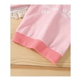 thumbnail image 6 of Seyurigaoka Unisex Baby’s Letter Long Sleeve T-shirt and Stitching Long Pants Set, 6 of 9