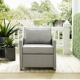 thumbnail image 4 of Crosley Bradenton Outdoor Wicker Armchair-Color:Gray,Number of Items:1, 4 of 10