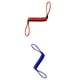 thumbnail image 1 of Cable de de Recordatorio de Bloqueo de de Motocicleta Azul + Rojo 150 Cm de Longitud, 1 of 9