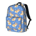 thumbnail image 2 of Goofa Kawaii Corgi Printed Backpack,Laptop Backpack,Durable Anti-Theft Travel Work Backpack,Water-resistant Backpack, 2 of 9