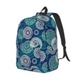 thumbnail image 2 of Daiia Bohemian Mandala Vintage Canvas Backpack for Men and Women ,Hiking Backpack,Travel Laptop Bag for School,Large Capacity Backpack, 2 of 8