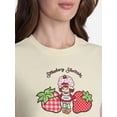 thumbnail image 4 of Strawberry Shortcake Women’s Graphic Baby Tee, Sizes XXS-XXL, 4 of 5