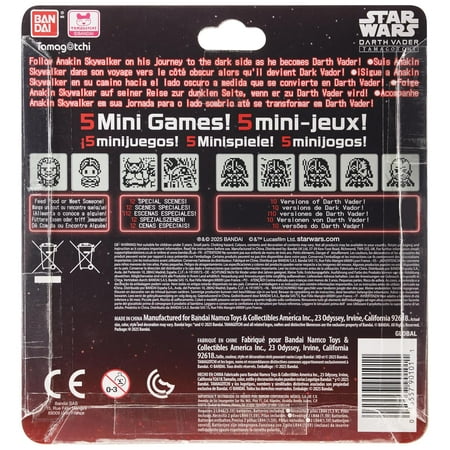 Bandai - Star Wars Darth Vader Tamagotchi with Silicone Case