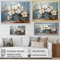 thumbnail image 4 of Designart "Tranquil Blossoms White Dogwood I" Oversized Floral Wall Art - Traditional White Dogwood Entryway Wall Art Print, 4 of 4