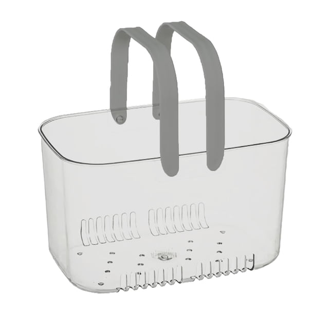 Clear Hand Basket, Versatile Fruit Storage Basket Safe PET For Camping