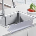 thumbnail image 1 of Elodie Sink Baffle Plate Portable Cartoon Dog Shape Water Screen Silicone for Dish Washing Kitchen gray, 1 of 8