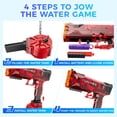thumbnail image 4 of Pistola de agua eléctrica Funwee Most Powered, completamente automática, 4 of 6