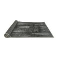 thumbnail image 2 of Ahgly Company Indoor Square Abstract Gray Modern Area Rugs, 7' Square, 2 of 4