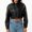 Black, variant on Women's Solid Color Casual Long Sleeved Short Lapel Leather Jacket Jacket Jacket Junior Jackets Business Casual Outfits for Women Junior Jacket Women Button Jacket Womens Work Outfits Women Light