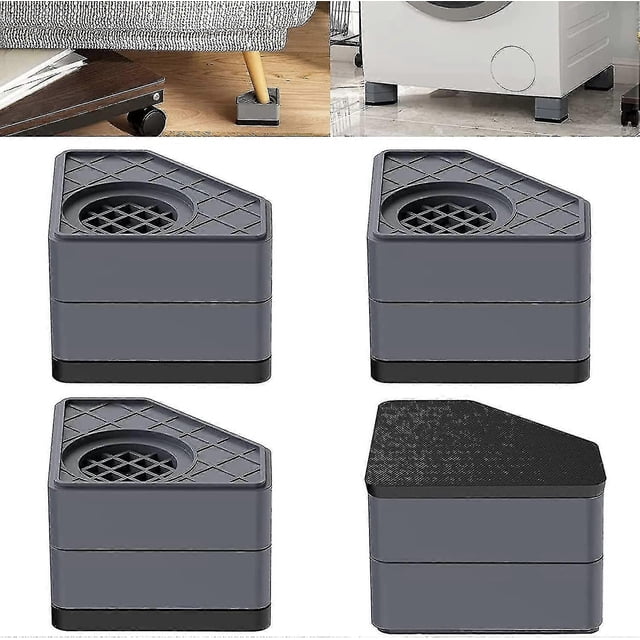 Anti Vibration Pads For Washing Machine, 4 Pcs Washer Dryer Shock And Noise Cancelling Feet Pads