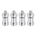 thumbnail image 1 of Uxcell 4PCS M8 hembra a 1/4" macho tornillos de conversión de soporte de luz, 1 of 6