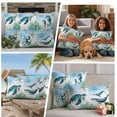 thumbnail image 4 of Outdoor Pillow Covers Nautical Turtle Whales Octopus Waterproof Pillow Cases 20x20 Set of 2, Summer Ocean Beach Theme Throw Pillow Cover Pillowcase for Patio Balcony Couch Garden, 4 of 9