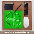 thumbnail image 4 of 3dRose, Lucky Green Four Leaf Clover, MousePad, 4 of 7