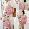 thumbnail image 2 of Minimochila K.E.J. Bowknot de piel, 3 unidades, para mujer, 2 of 7