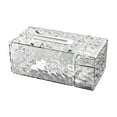 thumbnail image 5 of Caja de pañuelos con función de almacenamiento Caja de pañuelos multifuncional Caja de pañuelos con espacio de almacenamiento a intervalos Regalo de inauguración de la casa para un amigo, 5 of 5