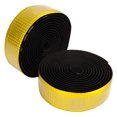 thumbnail image 4 of Bicycle Bar Tape, Water Resistant Carbon Fiber Pattern Vibration Resistant Handlebar Tape Soft  For Cycling Gold,Yellow, 4 of 8