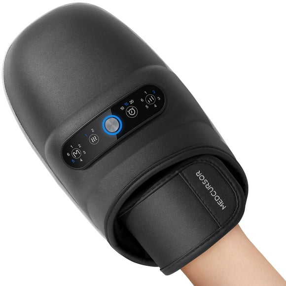 Masajeador de manos Medcursor MD-HM02 inalambrico con calor y acupresion 6 modos