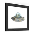 thumbnail image 2 of Gallery Pops Cartoon Network Rick and Morty - Space Cruiser Wall Art, Black Framed Version, 12" x 12", 2 of 6
