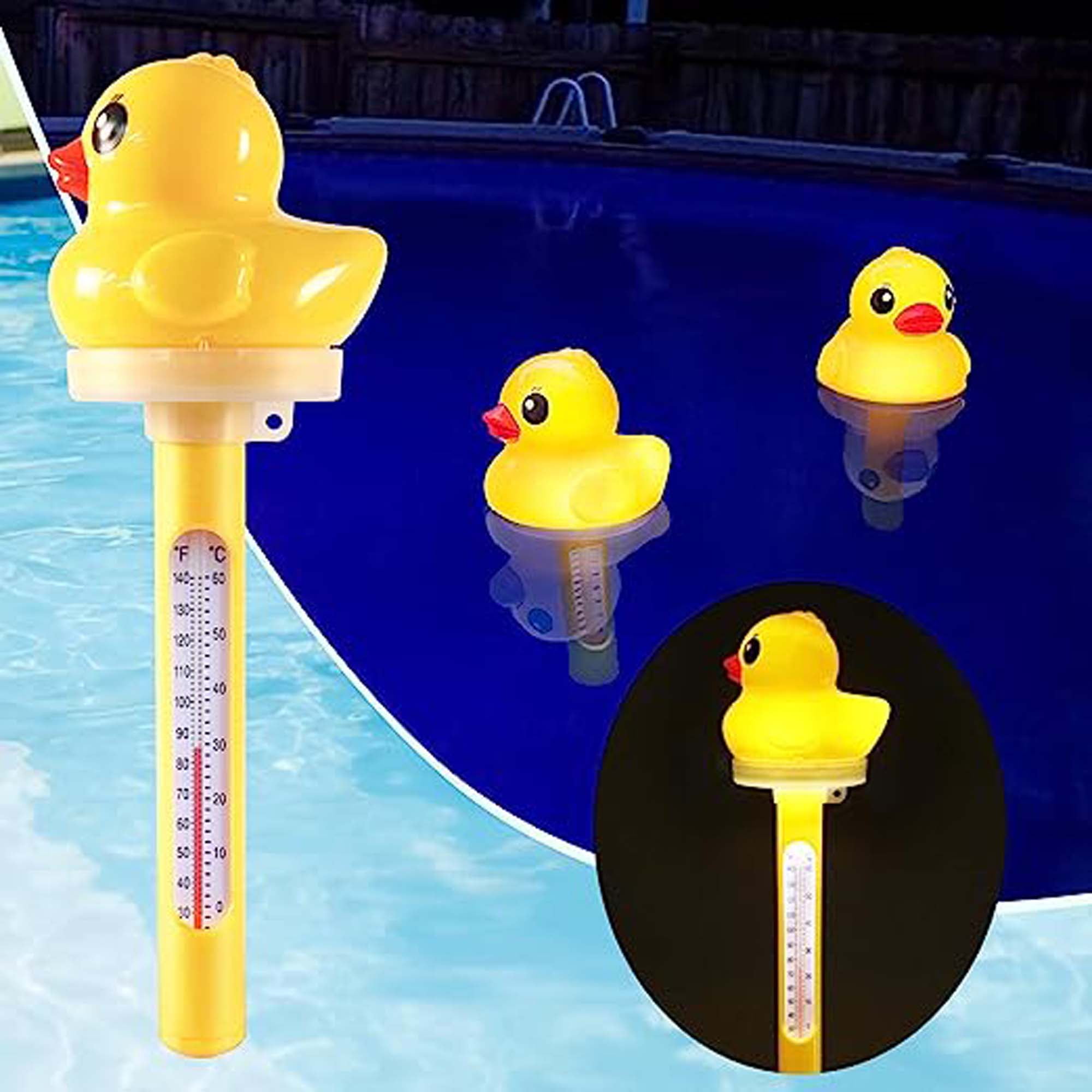 Floating Pool Thermometer, Pool Water Temperature Thermometer with