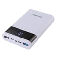 thumbnail image 2 of Estuche de almacenamiento de baterías Baoblaze 18650 DIY Power puertos de salida USB con Puerto micro-USB con pantalla blanco, 2 of 8