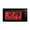Red, variant on Car Digital Clock Thermometer Dashboard Desk LCD Display Auto Interior K Y9S5