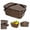 Gray, variant on Multipurpose Drain Basket with Handles, Kitchen Produce Storage and Rinsing Bin, 12 Inch