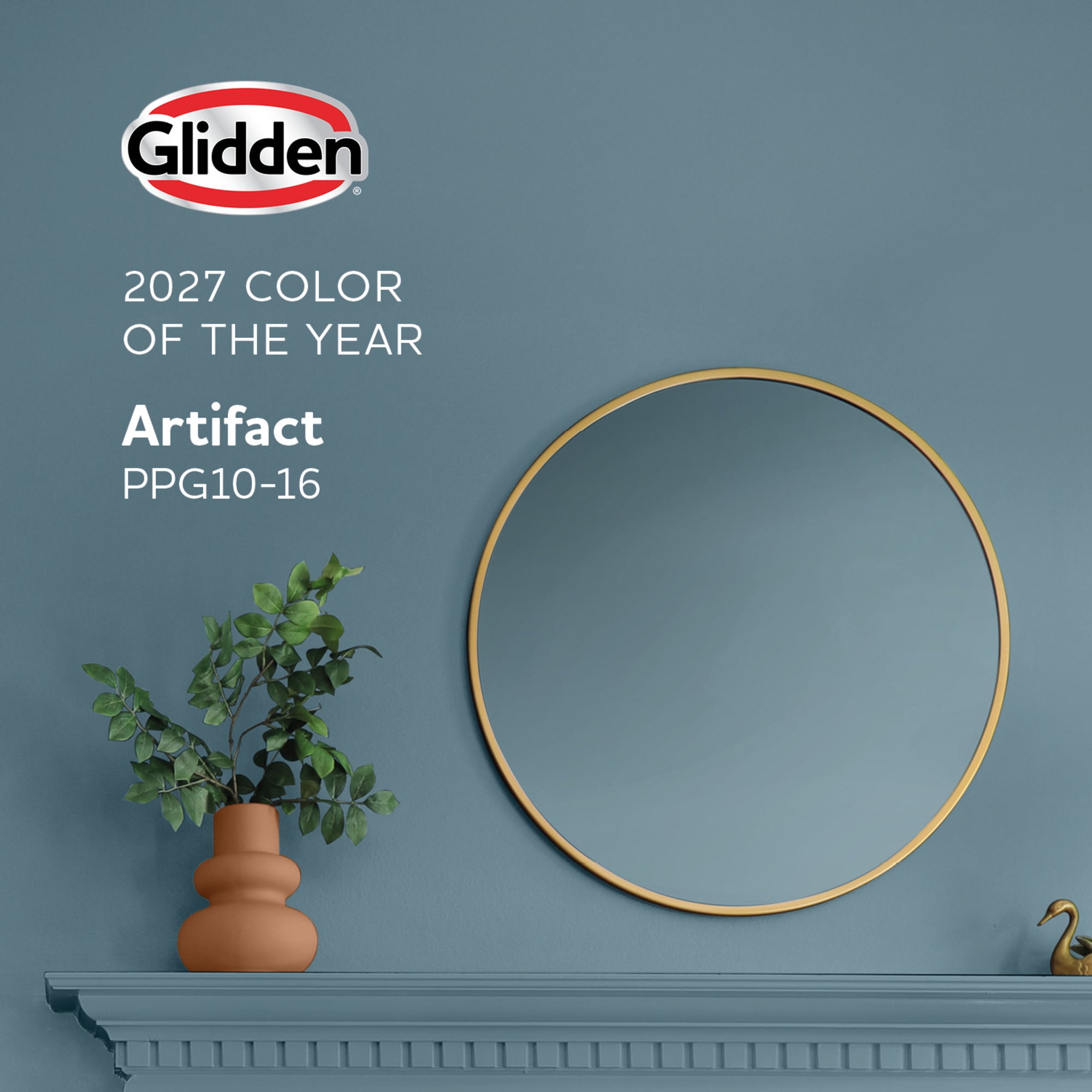 Glidden High Endurance Plus Artifact Semi Gloss Interior Paint and Primer, 1 Gallon