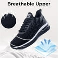 thumbnail image 3 of RomenSi Mens Running Shoes Gym Athletic Tennis Sneakers Comfortable Casual Walking ShoesUS7-12.5, 3 of 11
