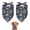 Dark Blue Halloween, variant on Dog Bandana 2 Pack,Dark Blue Halloween Spider Webs Bats and Spiders Bandanas for Dogs,Cat Bandana,Small/ Large Dog Bandana 2 Size,Dog Bandanas Girl Boy