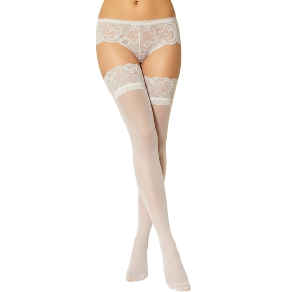 adaychics Sheer Thigh High Stockings Sheer Stay Up Thigh High Stockings Colorful Pantyhose for Night Out Club Party