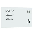 thumbnail image 2 of vidaXL Wall Mounted Magnetic Whiteboard Glass 23.6"x15.7", 2 of 36