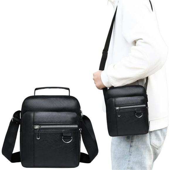 Amzcrzy Pu Leather Shoulder Packages Organization and Storage Premiums Textured Leather Shoulder Crossbody Bag Adjustable Strap Lightweight Spacious Handbag for Travel Work Daily Necessary