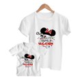 thumbnail image 1 of Disney Family Vacation Women T-shirts 2023 Minnie Princess Print Ropa Aesthetic Mujer Short Sleeve Casual Y2k Fashion Tops TeeAldult-XXXL(1pc) Gao Jinjia LED, 1 of 2