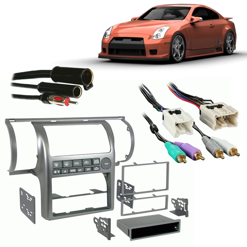 Fits Infiniti G35 Coupe 2003-2004 Aftermarket Harness Radio Install