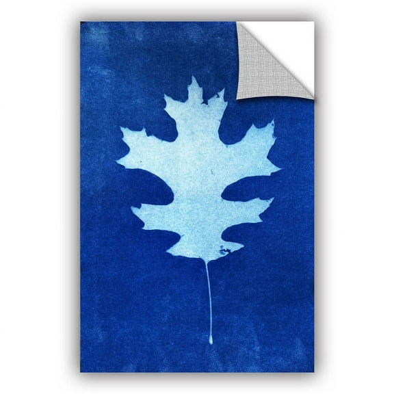 ArtAppealz Elena Ray "Sun Print Of A Leaf" Removable Wall Art