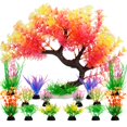 thumbnail image 1 of Set de plantas de acuario artificiales MyLifeUnit para decoración de pecera, 1 of 7