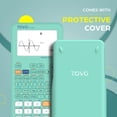 thumbnail image 7 of TOVO Scientific Calculator with Graphicing Functions, Multiple Modes with 360 Functions and Large Screen, Intuitive User Interface for Beginners, High School and Advanced Courses, TS259, 7 of 7