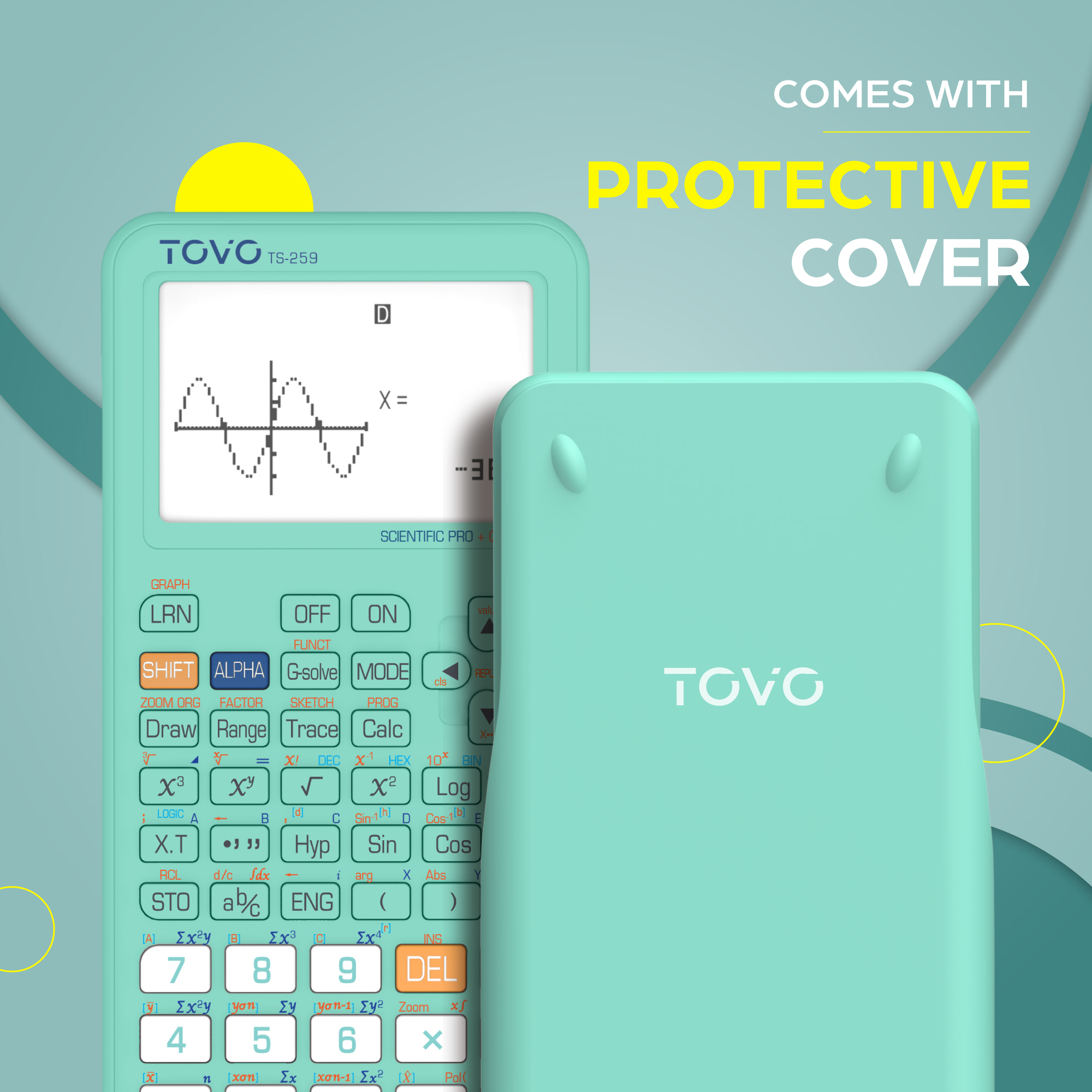 TOVO Scientific Calculator with Graphing Functions, 360 Functions photo 7