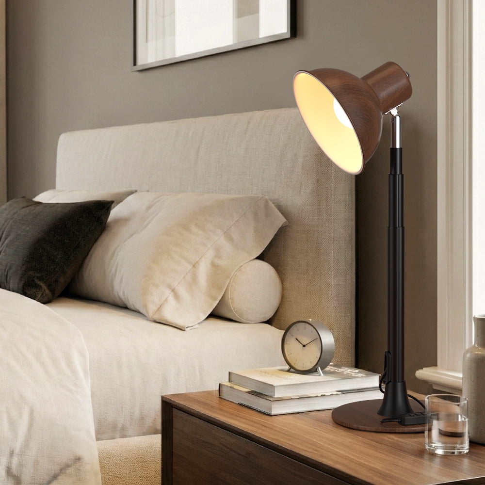 Modern LED Floor Lamp Adjustable Height/Light Table Lamp for Reading Bedroom