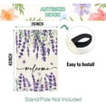 thumbnail image 4 of Summer Welcome Floral House Flag 28x40 Inch Double Sided Summer Large Yard Flag Spring Outside Outdoor Seasonal Burlap Flowers Flags Home Patio Decoration, 4 of 6
