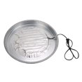 thumbnail image 5 of Bebedero para aves de corral, Base calentada, calentador de agua para pollos, perros, gatos, enchufe estadounidense de 110V, 5 of 5