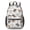Chihuahua and Dog, variant on Chihuahua and Floral Beige Pattern 17" School Backpacks for Teens,Waterproof Oxford Fabric,S-Shape Padded Straps for School,Travel,Hiking,Camping