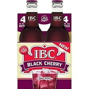 IBC, Black Cherry Soda, , 12 Fl Oz (pack of 4)