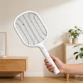 thumbnail image 5 of Electric Fly Swatter & Mosquito Zapper – High-Density Mesh, Rechargeable Handheld Bug Zapper for Indoor/Outdoor Use, Instant Pest Elimination, 1Pc, 5 of 7