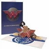 Wonder Woman Pop-Up Card - You’re A Wonder Woman - Deluxe Handcrafted Pop Up Card - 5x7