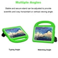 thumbnail image 4 of Tarise Kids Case for Walmart Onn 10.1 Tablet Gen 3 2022 Model 100071485, EVA Shockproof Kids Friendly Convertible Handle Foldable Stand Kids Child Case Cover for Onn 10.1 Inch 3nd Gen 2022, Green, 4 of 8
