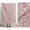 thumbnail image 3 of Soimoi Floral Pattern Waterproof Fabric | Outdoor Material By 5 Yard | Tear-Resistant, UV Safe | Great for Bags, Rainwear, Covers & Curtains, Awning Cover Cloth - Pink, 3 of 7