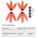 thumbnail image 5 of 2 pares de hélices de liberación rápida de 3 palas para DJI Mavic Mini 2/Mini (negro), 5 of 7