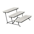 thumbnail image 1 of Rongfmy 3 Tier Serving Stand Tiered Serving Tray for Presentation Cake Fruit Dessert black rack, 1 of 9